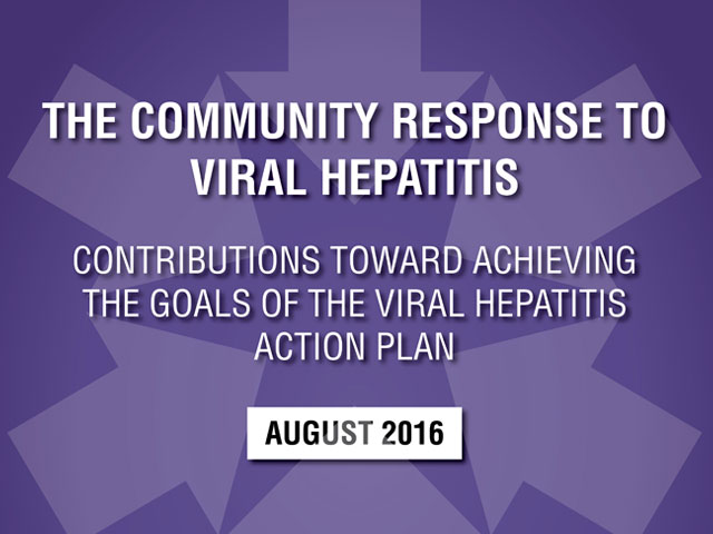 The Community Response To Viral Hepatitis | HHS.gov